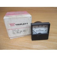 Triplett 220-GL 0-100DCUA D.C. Microammeter 52-7552