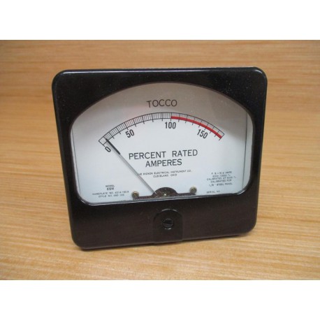 Hickock 69M 0-150 Tocco Percent Rated Ammeter 69M - New No Box