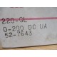 Triplett 220-GL 0-200DCUA DC Microammeter 52-7643