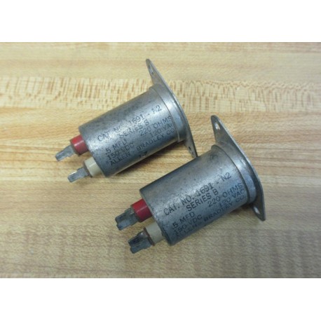 Allen Bradley 1691-N2 Contact Protector 1691N2 Ser B (Pack of 2) - Used