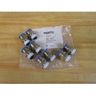 Festo QS-38-12 Push-In Fitting 153009 (Pack of 8)