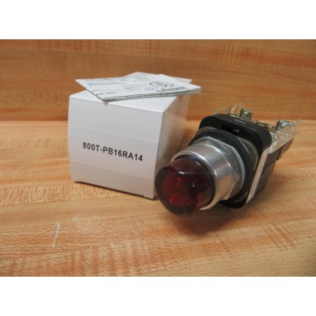 Allen Bradley 800T-PB16RA14 Push Button 800TPB16RA14