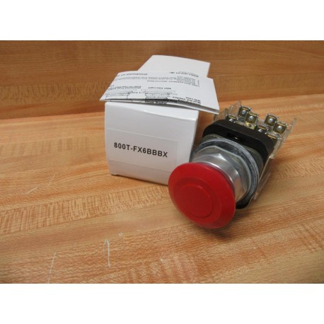 Allen Bradley 800T-FX6BBBX Push Button 800TFX6BBBX
