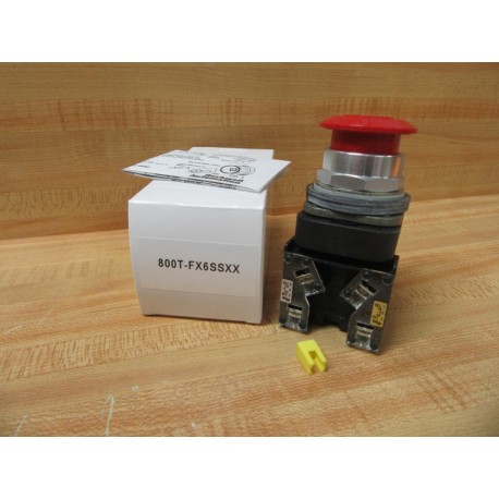 Allen Bradley 800T-FX6SSXX Push Button 800TFX6SSXX