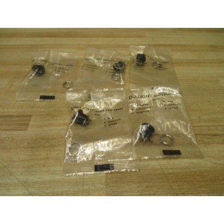 Dialight 101-8430-09-203 Lamp Holder 101843009203 (Pack of 5)