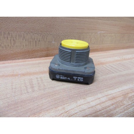 Allen Bradley 800T-A Push Button 800TA Yellow Core Only - New No Box