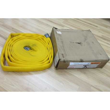 Superior Fire Hose S525166 Coated Fire Hose 15S5 1-12" x 50'Feet