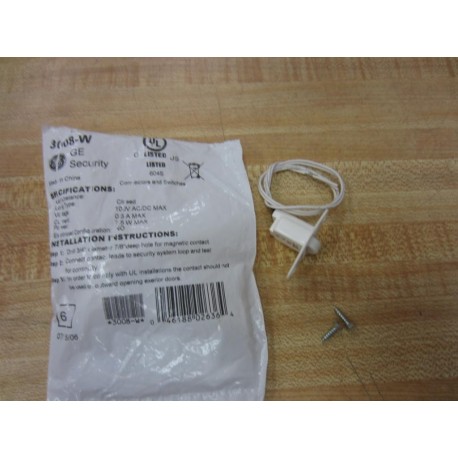 General Electric GE 3008-W Connectors And Switches 3008W
