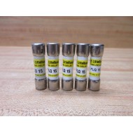 Littelfuse FLQ-15 Fuse Cross Ref 486J32, FLQ015 Tested (Pack of 5) - New No Box