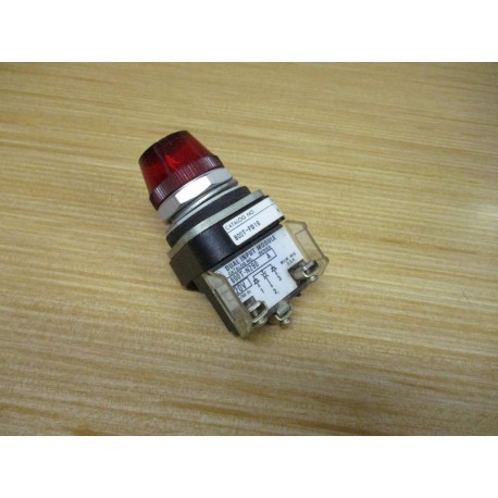 Allen Bradley 800T-PD16 Pilot 800TPD16 Red  800T-PD16R - Used