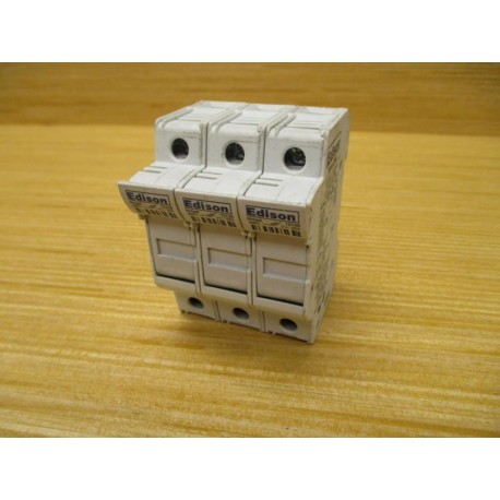 Edison EHCC Fuse Holder 3 Pole - Used