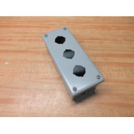 Hoffman E-3PB 3 Hole Pushbutton Enclosure 58030 - New No Box