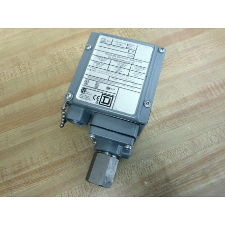 Square D 9012 GCW-1 Pressure Switch  9012GCW1 - Used