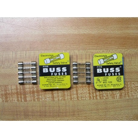 Buss GDB-4 Bussmann Fuse Cross Ref 1CC72 GDB-4A Fine Wire Element (Pack of 10)