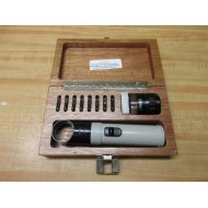 Fowler 52-664-609-0 Pocket Optical Comparator Set 12496 - Used