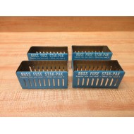 Buss STAK-PAK Bussmann Fuse Holder STAKPAK (Pack of 4) - New No Box