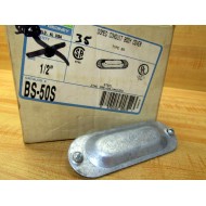 OZ Gedney BS-50S 12"Domed Conduit Body Cover BS50S (Pack of 35)