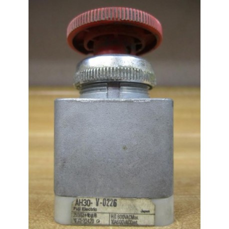 Fuji Electric AH30-V-022G Push Button AH30V002G Obsolete - Used
