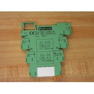 Phoenix Contact PLC-BSC-24DC21 Terminal Block 2966016 w2961105 (Pack of 4) - Used