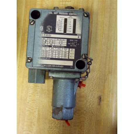 Allen Bradley 836T-T352J Pressure Control 836TT352J Ser A - Used
