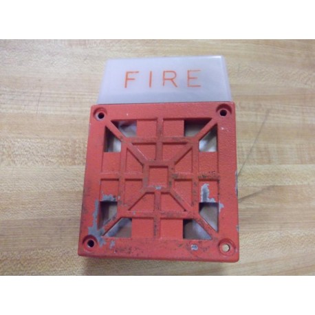 Wheelock 7002T-24 Safety Alarm Horn BSA-804-84-SA Fire Alarm - Used