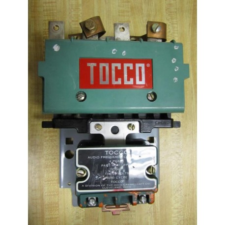 Tocco 11-FP-65 Audio Frequency Contactor 11FP65 - Used