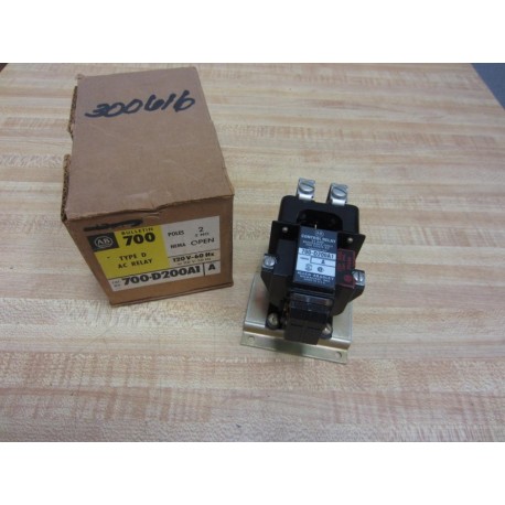 Allen Bradley 700-D200A1 Relay 700D200A1