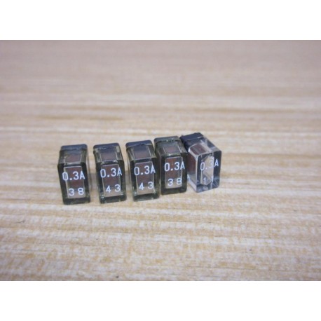 Fanuc HM03 Daito 0.3A Fuse (Pack of 5) - New No Box