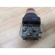 Allen Bradley 800H-PRA16 Push Button Switch Red Lens 800H-PRA16R - Used