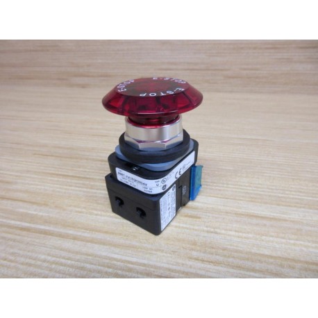Allen Bradley 800T-FXJEQH2RD4V E-Stop Button - New No Box
