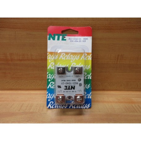 NTE Electronics, RS3-1D40-21 Solid State Relay RS31D4021