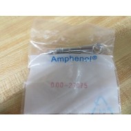 Amphenol 000-27075 Coaxial Straight Clamp 00027075