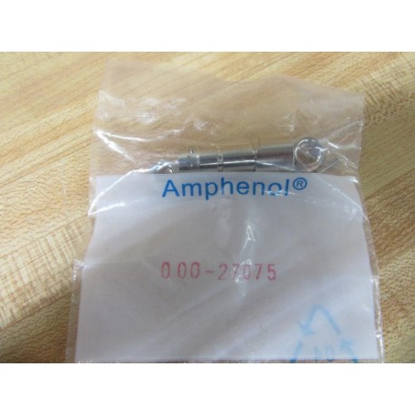 Amphenol 000-27075 Coaxial Straight Clamp 00027075