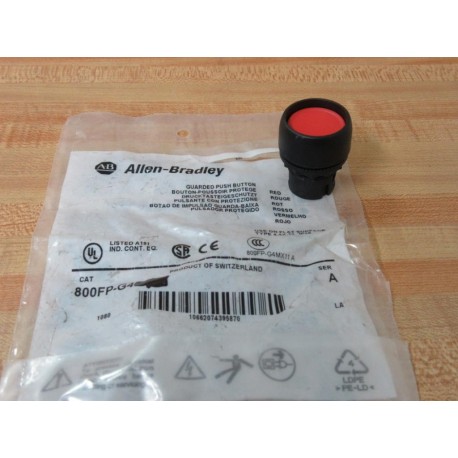 Allen Bradley 800FP-G4 Guarded Pushbutton 800FPG4