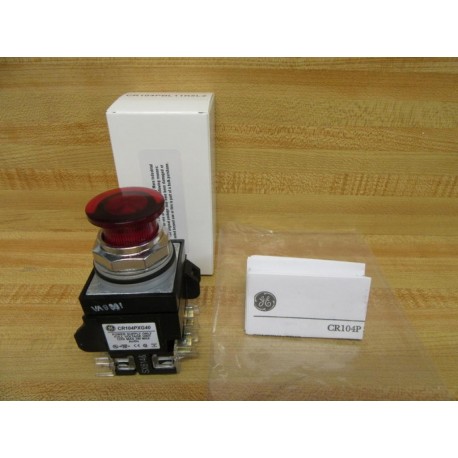 General Electric CR104PXG40 Module CR104PBL11R5L2 Push Button