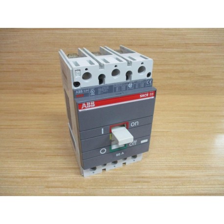 ABB S3N050TW Sace IsoMax S3N Circuit Breaker 50AMP - Used