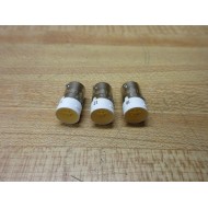 IDEC LSHD-6A Miniature Lamp Light Bulb LSHD-6 (Pack of 3) - New No Box