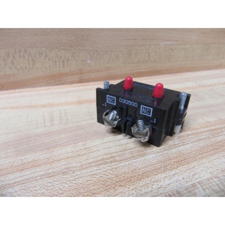 Cutler Hammer 10250T3 Eaton Contact Block Red Actuator - New No Box