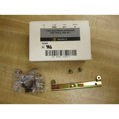 Square D 9999-SX-7 Electrical Interlock Ser. B 9999SX7 (Pack of 4)