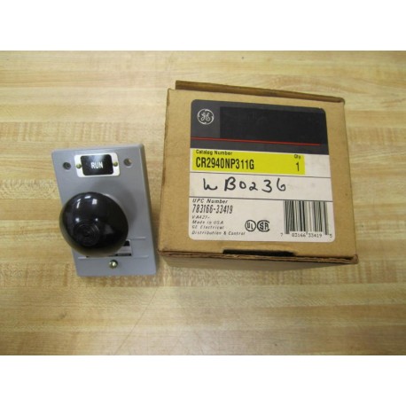 GE General Electric CR2940NP311G Push Button