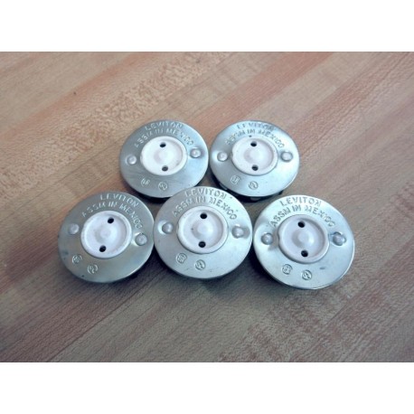 Leviton 519 Fluorescent Lamp Holder 13519 (Pack of 5) - New No Box