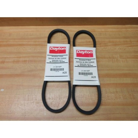 Dayton A28 Premium V Belt 6A140P (Pack of 2)