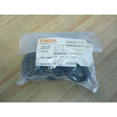 Mazak A49P7000110 Disk Spring 40x20 A49PY000110 (Pack of 76)