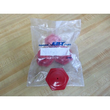 Cat Pumps 43211 Red Plastic Oil Filler Cap (Pack of 4)