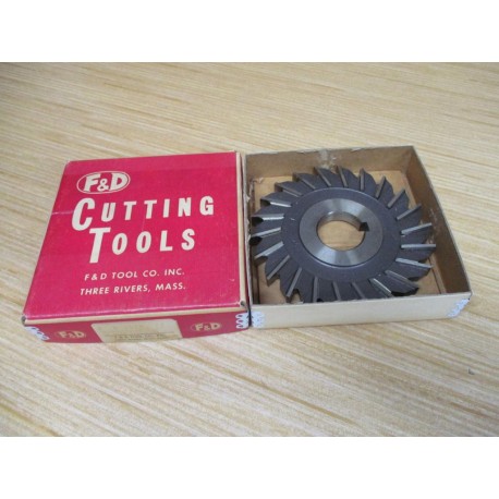 F&D Tool 10843-A3514 HS Side Mill Cutter A-3514