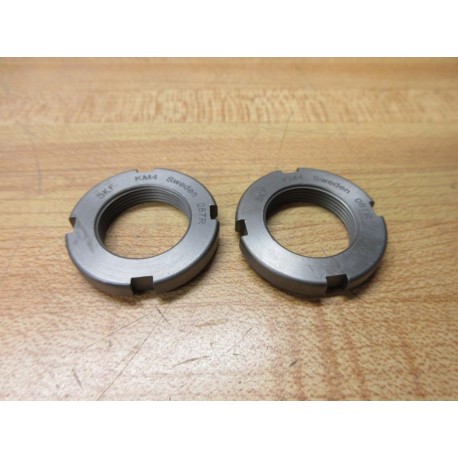 SKF KM4 Locknut (Pack of 2) - New No Box