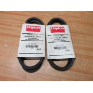 Dayton 6A147 V-Belt A44 (Pack of 2)