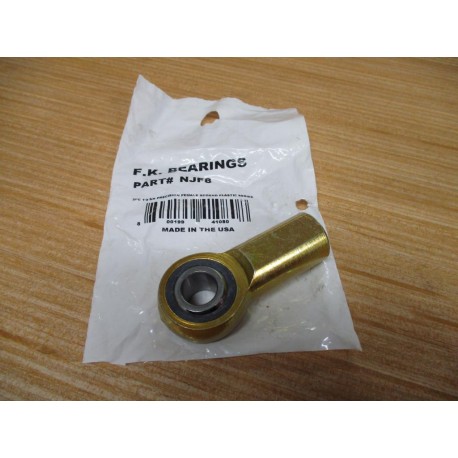 F.K. Bearings NJF8 Spherical Rod End