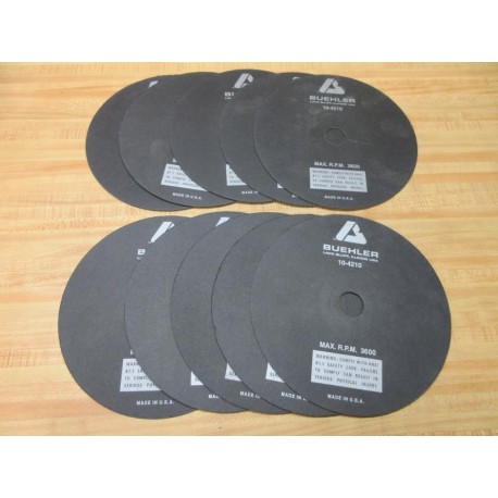 Buehler 10-4210 Abrasive Blade E940-3-1740-24A (Pack of 10) - New No Box