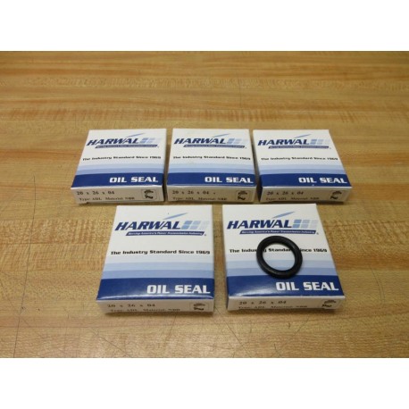 Harwal 20X26X04 Oil Seal Type: ADL (Pack of 5)